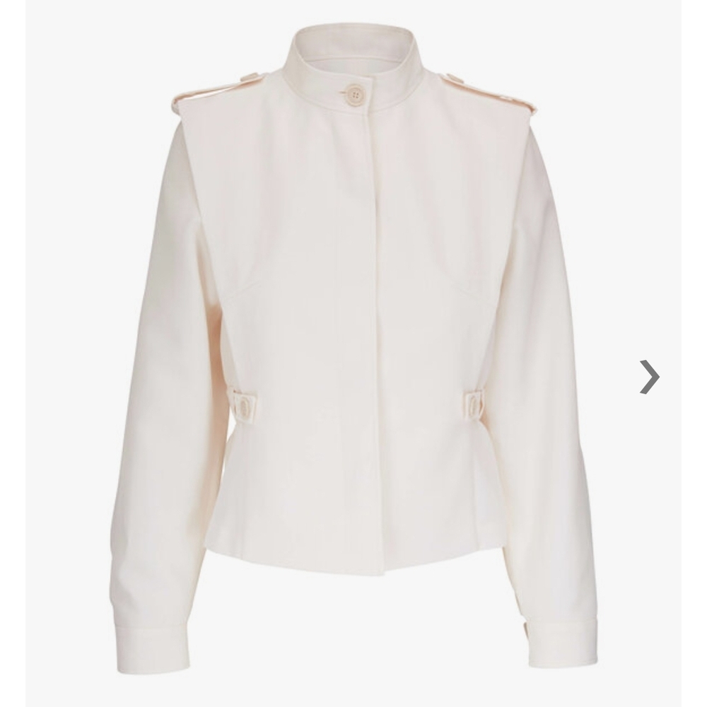 AKRIS Gregory Linen Cotton Blend Jacket